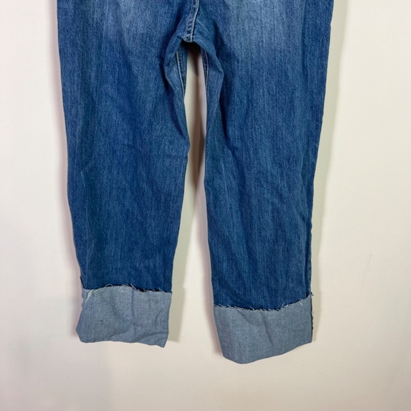 YMI Women’s Dixie Fit High Rise Wide Leg Mega Cuff Denim Jeans NWT - Picture 6 of 9